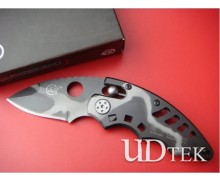 TIGER TATTOO&BLACK VERSION OEM SR SMALL TADPOLES FOLDING KNIFE UDTEK00527